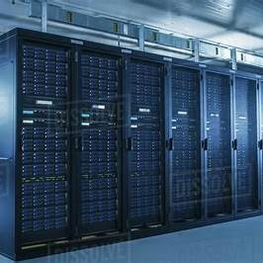 Large-scale data center facility with power infrastructure