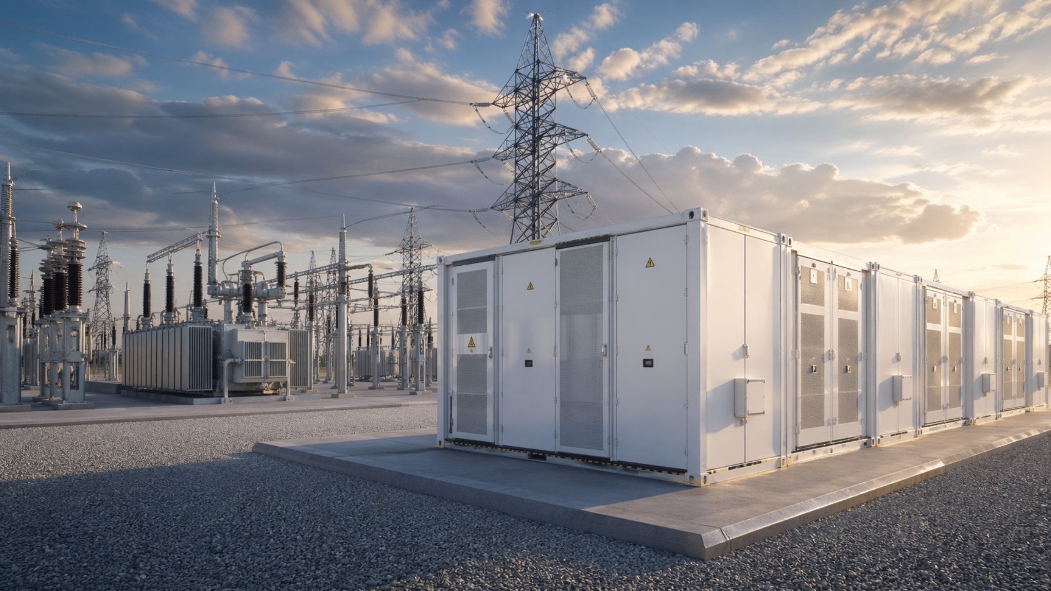 Battery storage systems with transmission infrastructure — power and real estate converge