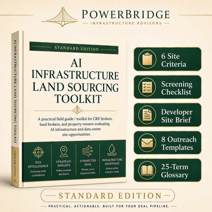 AI Infrastructure Land Sourcing Toolkit Standard Edition — PowerBridge
